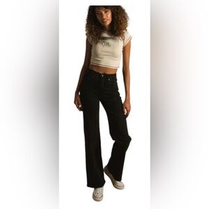 SILVER JEANS CANADA ASHLEY HIGH WAISTED WIDE LEG PANTS SIZE 10 BNWT